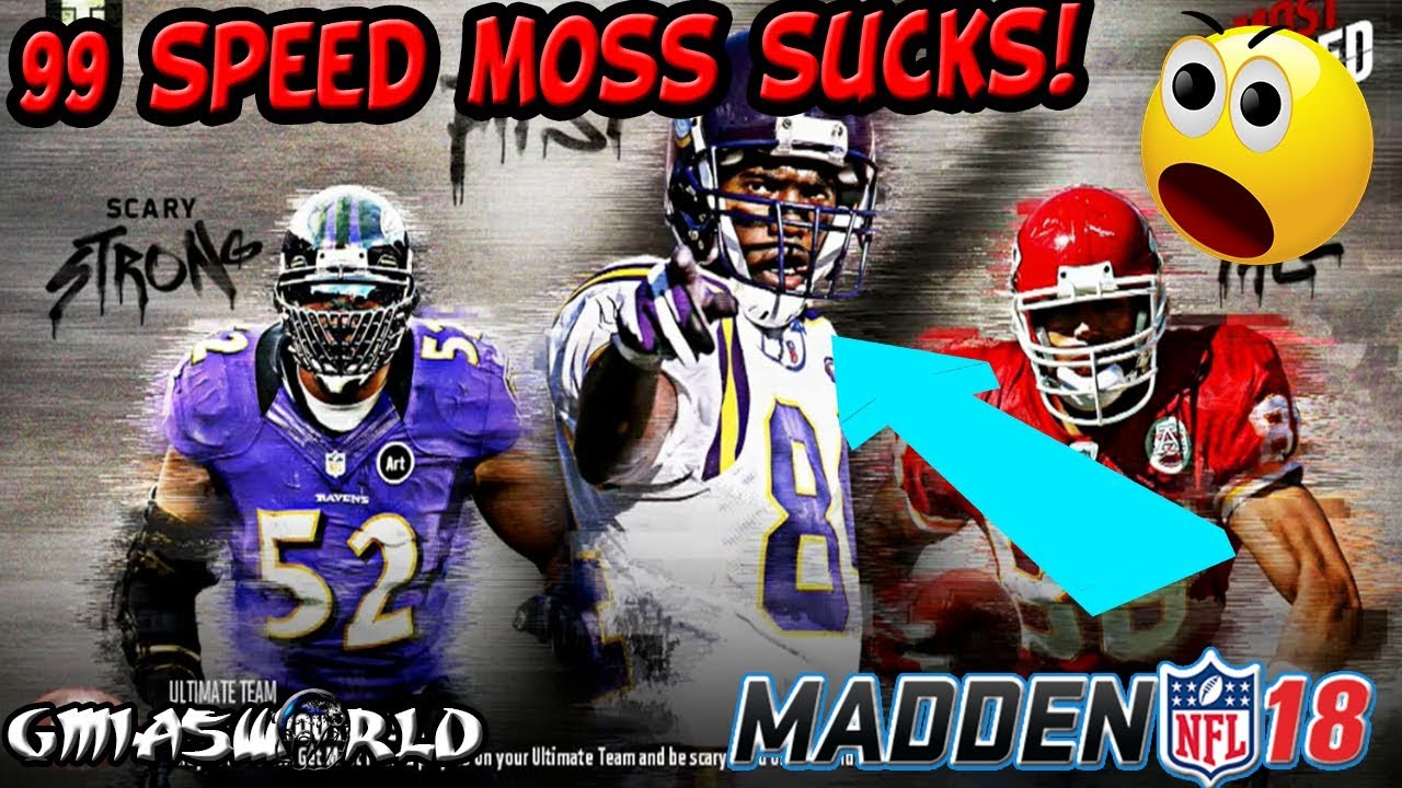 99 SPEED SCARY FAST MOSS IS NOT SCARY AT ALL! MUT 18 ENRAGED PLAYER REVIEW | MOST FEARED FULL GAME