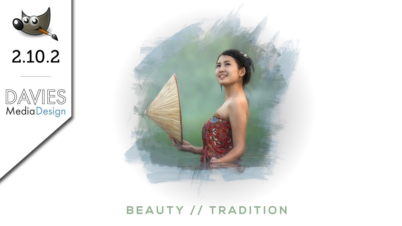 GIMP 2.10 Tutorial: Stunning Portrait Brush Effects