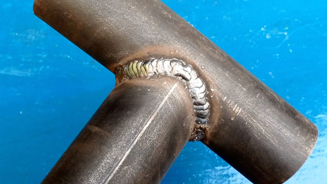 Round Pipe Notching Techniques // Round Tube T Joint // Metal Pipe Welding ideas