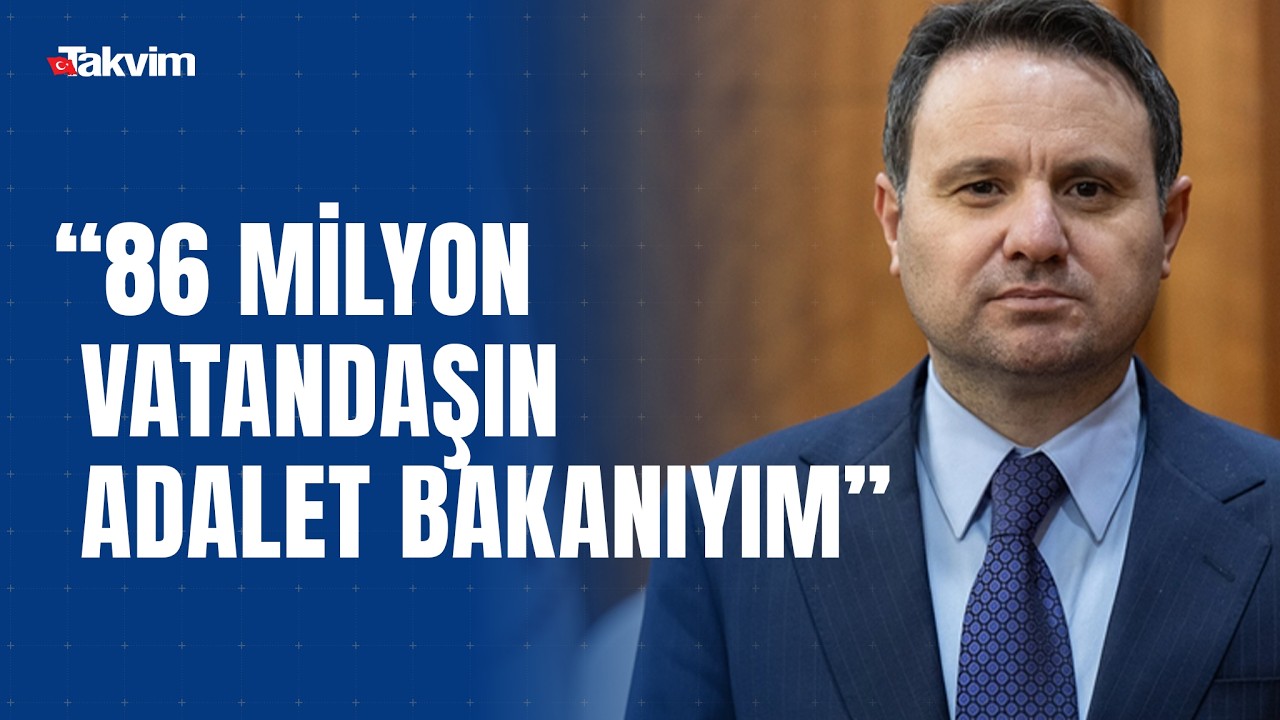 TÜRKİYE BU RÖPORTAJI KONUŞACAK| ADALET BAKANI AKIN GÜRLEK İLK RÖPORTAJINI A HABER’E VERDİ