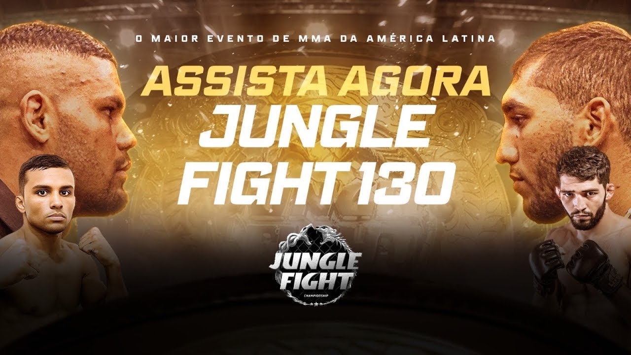 AO VIVO | JUNGLE FIGHT 130 | EVENTO COMPLETO