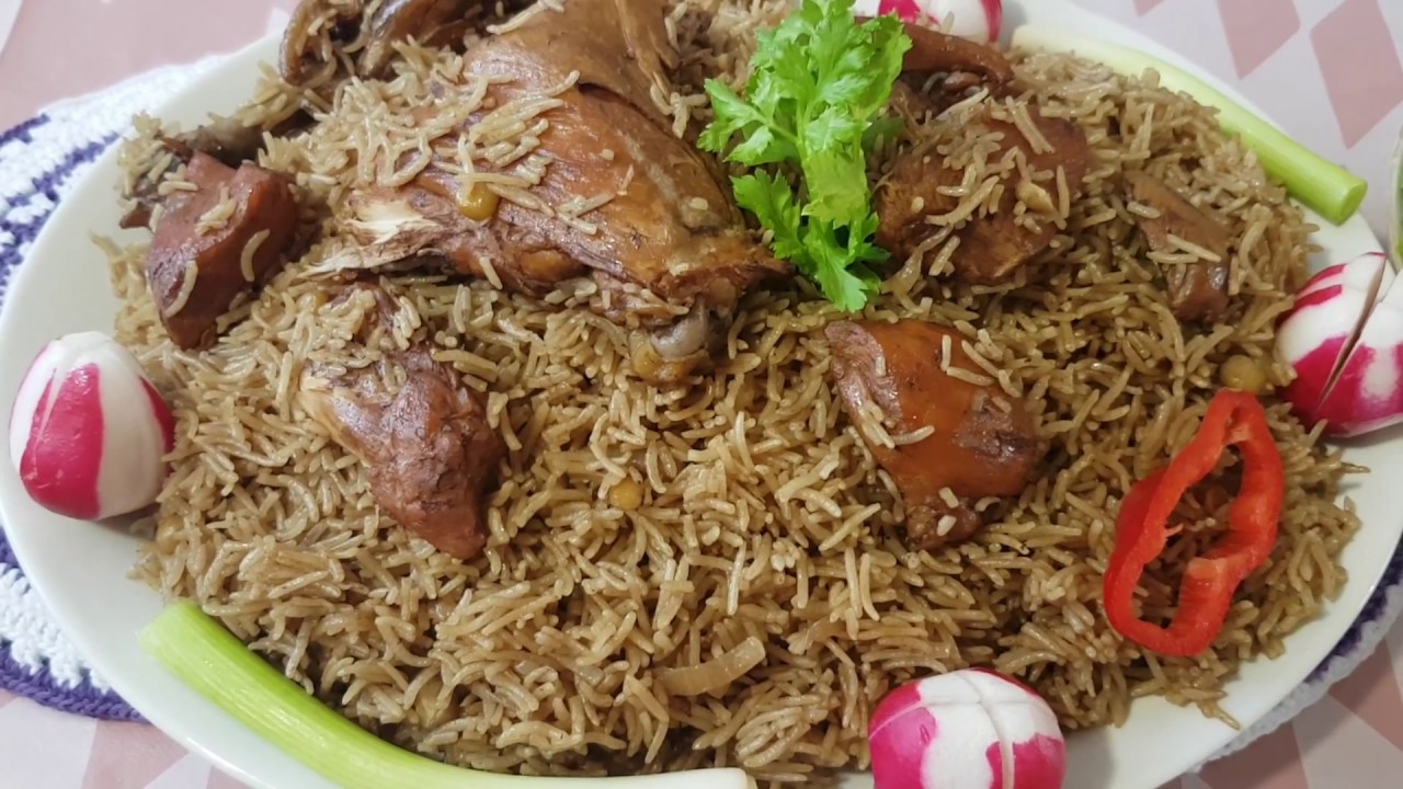 برنج به روبه هنار  / رز بدبس الرمان  / رز مع دجاج بدبس الرمان  / لأ تنسو الايك والاشتراك من فضلكم