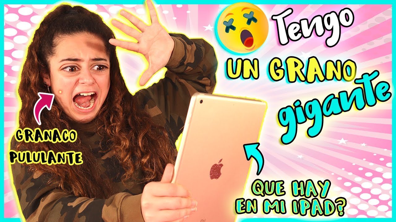 ME SALE UN GRANO GIGANTE!! Qué HAY en mi IPAD??? Os ENSEÑO TODOS los SECRETOS de MI TABLET 😜 CLODETT