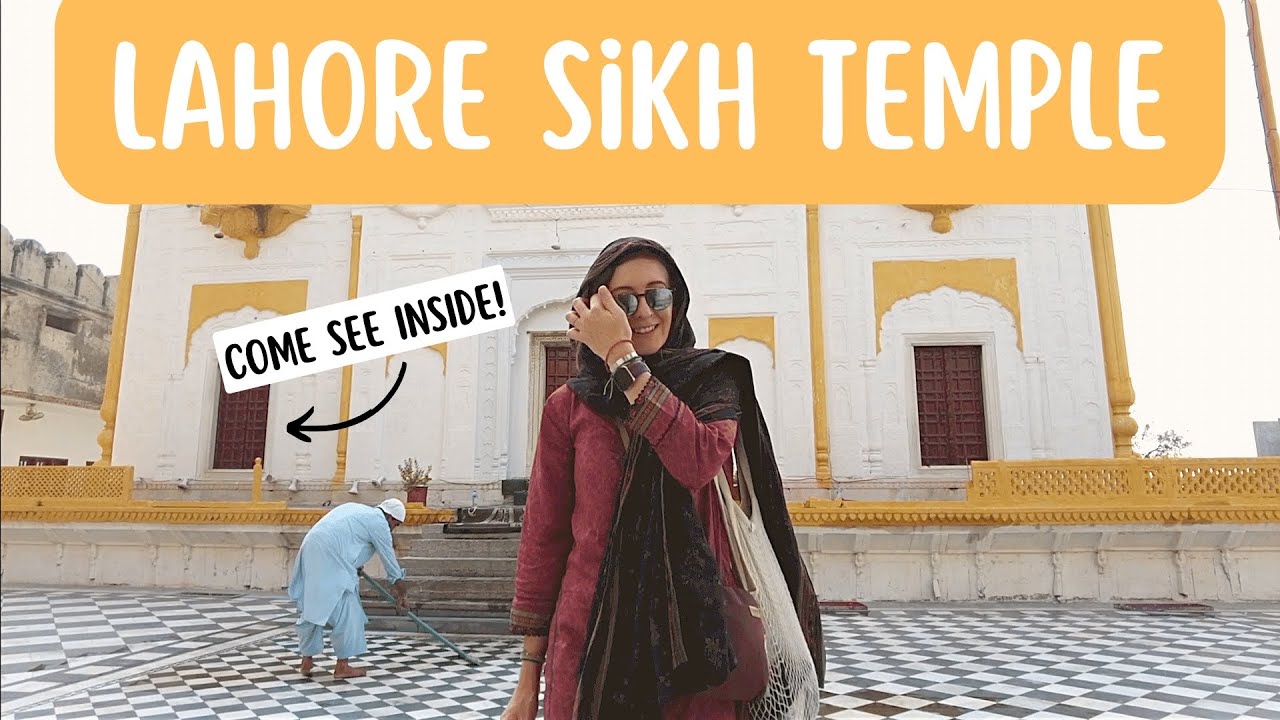 Incredible Sikh Temple in the Walled City of Lahore, Pakistan