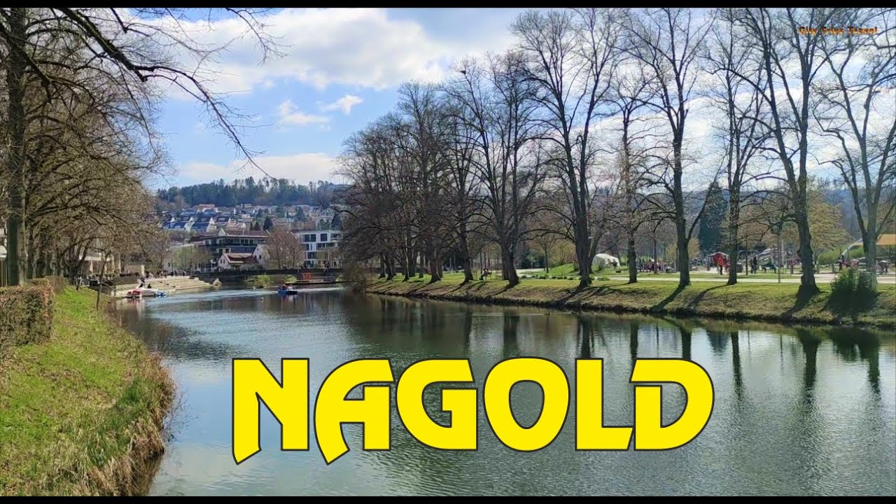 Nagold im Schwarzwald /Нагольд в Шварцвальде НАГОЛЬД / ГЕРМАНИЯ, ГОРОД НА РЕКЕ
