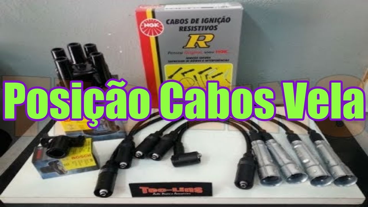 Posição Dos Cabos De Vela VW Gol Saveiro Parati Voyage Santana Polo Logus
