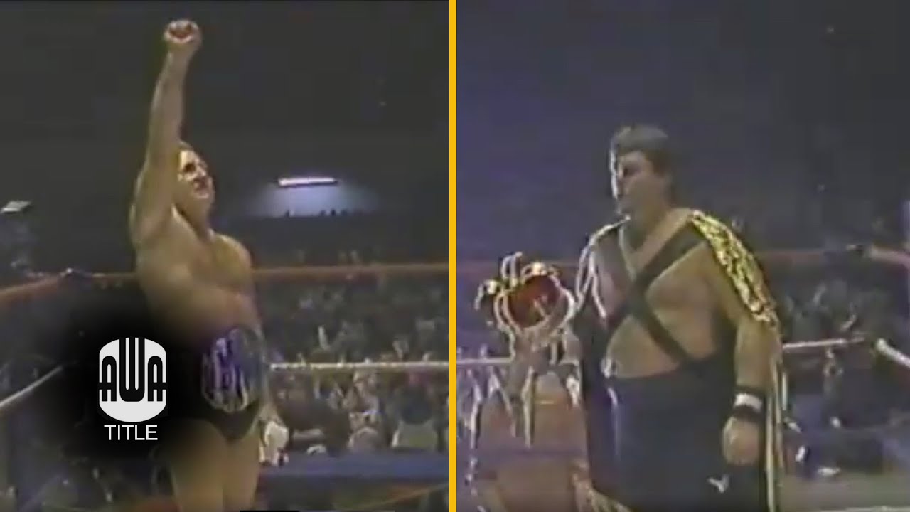Jerry Lawler vs  Nick Bockwinkel 1983 AWA Title Memphis Wrestling