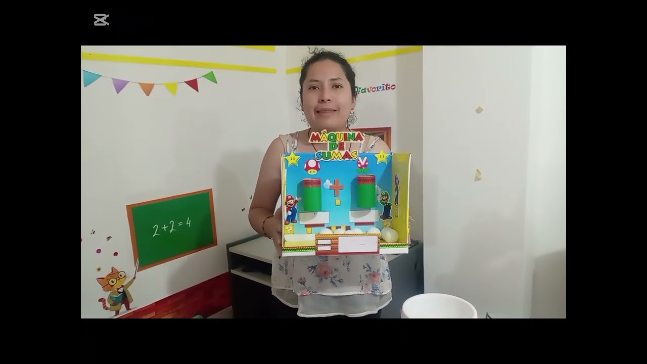 Video del material didáctico realizado para la clase demostrativa:Maquina de la Suma. 