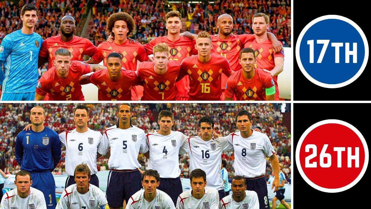 Ranking EVERY Golden Generation From Worst To Best