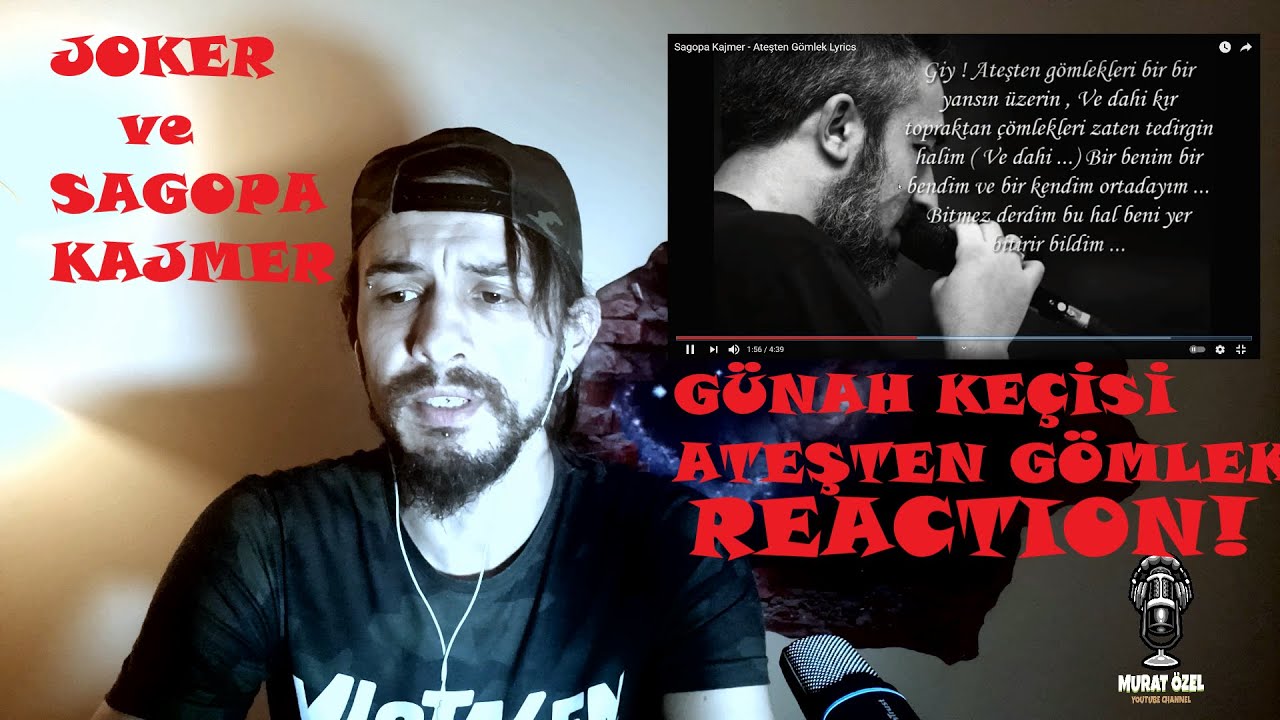 JOKER - GÜNAH KEÇISI | SAGOPA KAJMER - ATEŞTEN GÖMLEK Metal Kafa Solistten Yorum, Analiz, REACTION‼️