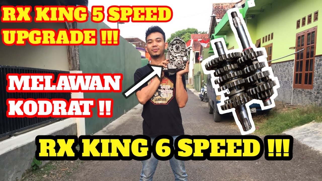 RUBAH RX KING 5 SPEED JADI 6 SPEED TANPA RUBAH KRENGKES !! INI SOLUSINYA 🔥🔥 -PROJECT RX KING 6 SPEED