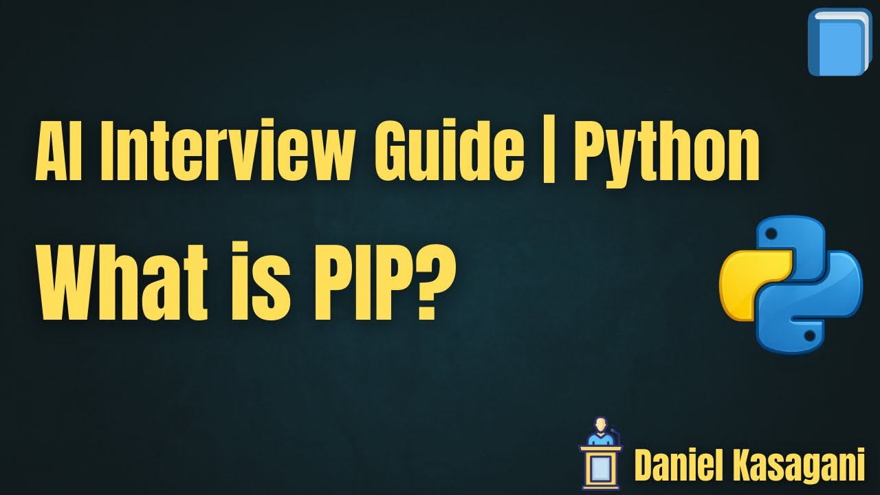 What is PIP  in Python? | AI Interview Guide | Python