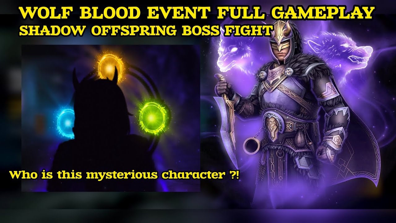 WOLF BLOOD EVENT FULL WALKTHROUGH & GAMEPLAY| SHADOW OFFSPRING BOSS FIGHT | SHADOW FIGHT 3