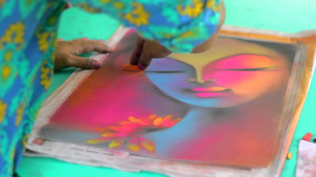 Soft Pastel Demonstration by Manisha Raju