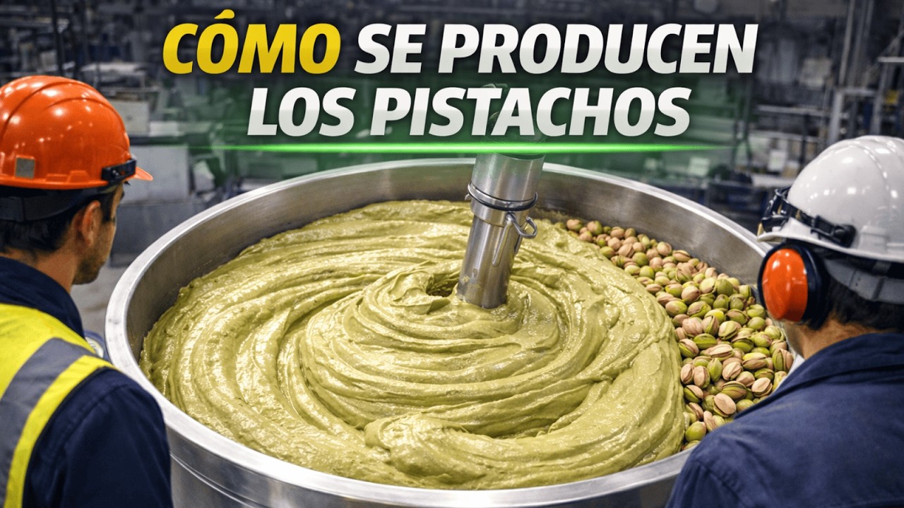Cómo Se Hacen Realmente Los Pistachos - La Impactante Verdad Industrial