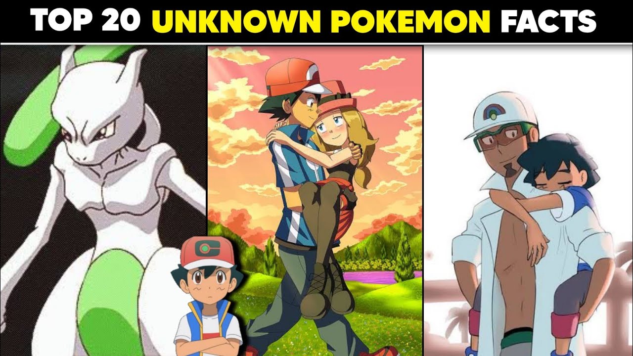 Top 20 Unknown Pokemon Facts|20 Interesting Pokemon Facts|20 Secret Facts About Pok&eacute;mon|Hindi|
