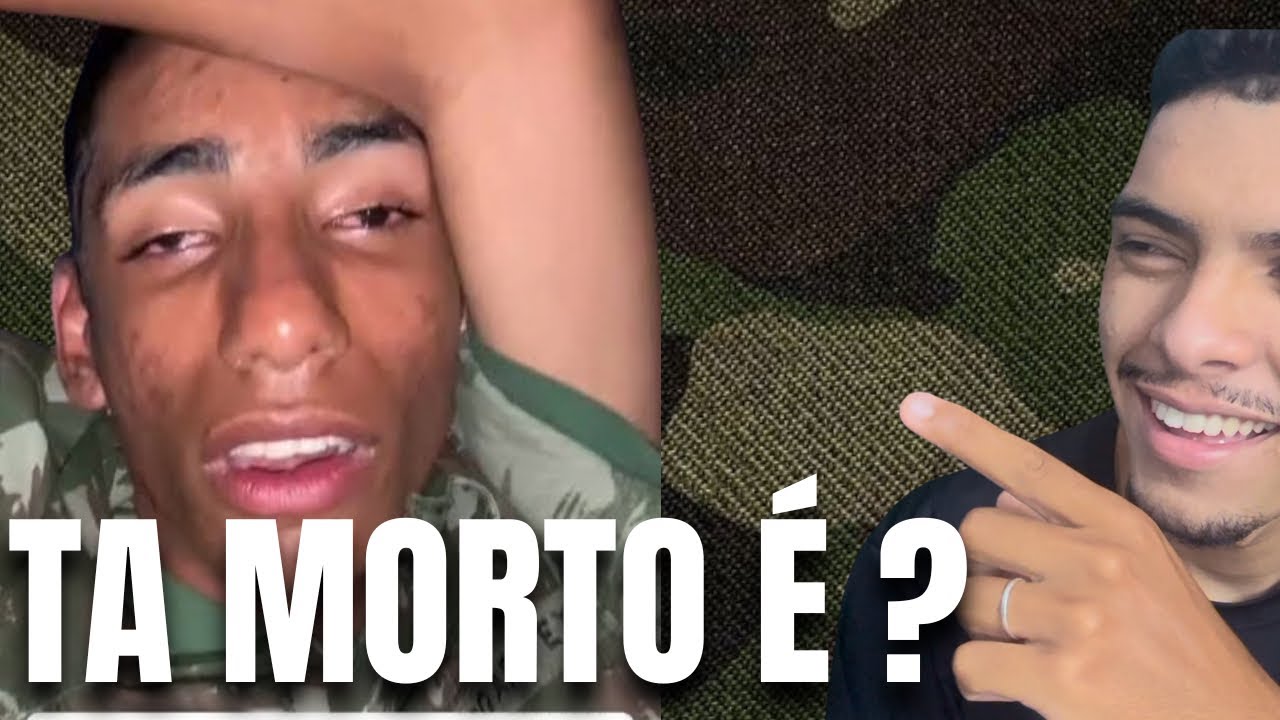 Reagindo a recrutas do exército brasileiro parte 2