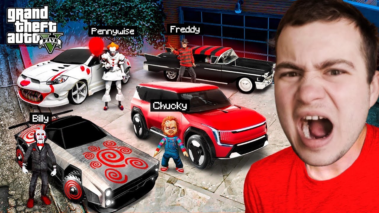 KRADENJE AUTOMOBILA OD HOROR STVORENJA u GTA 5!
