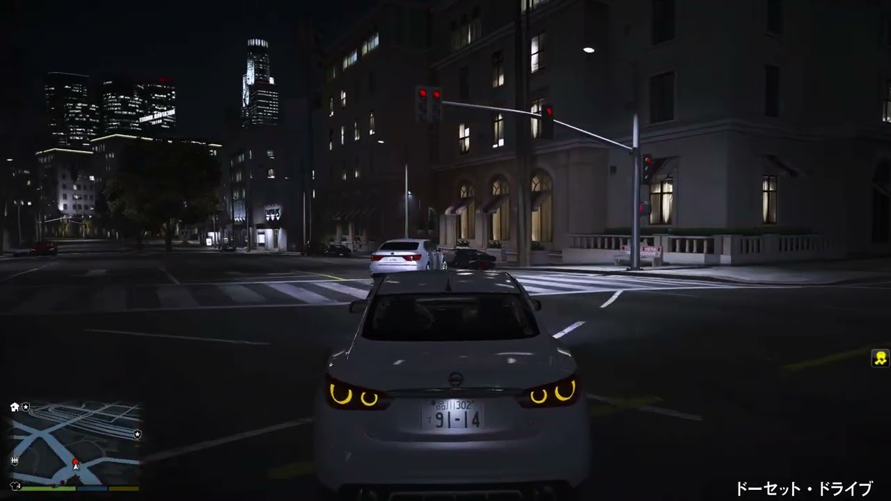 【LSPDFR】機捜V37スカイライン 深夜の大追跡　 GTA５