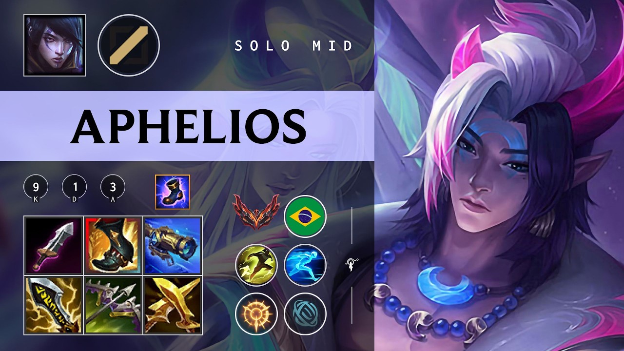 Aphelios Mid vs Gangplank - BR Grandmaster Patch 26.04