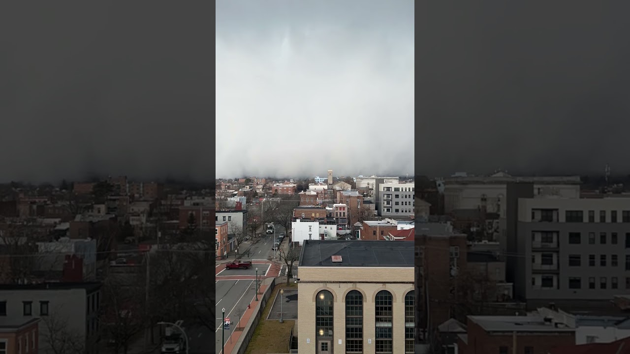 TIME-LAPSE: Snow squall moves into Troy