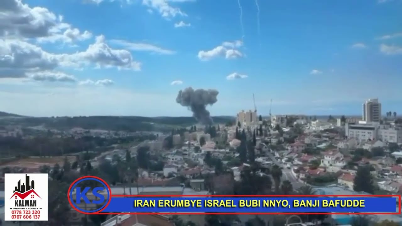 IRAN: Hypersonic Missiles Zikubye Ezimbe Ky'amagye Ga Israel, 9 Bafudde, Banji Bataawa, Bitabuse!!