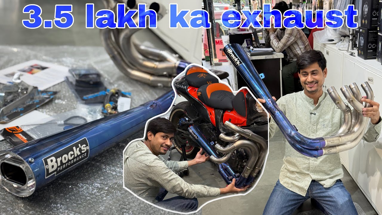 Exhaust toh bhot lagaye humne Hayabusa Gen3 mai, pr esa exhaust pehli baar lagaya. 3.5lakh exhaust 