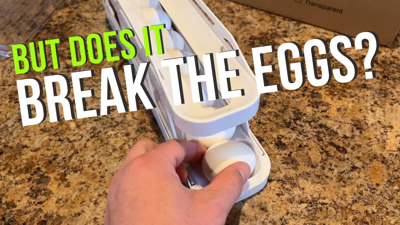 Space-Saving Focusin Rolling Egg Dispenser Quick Review