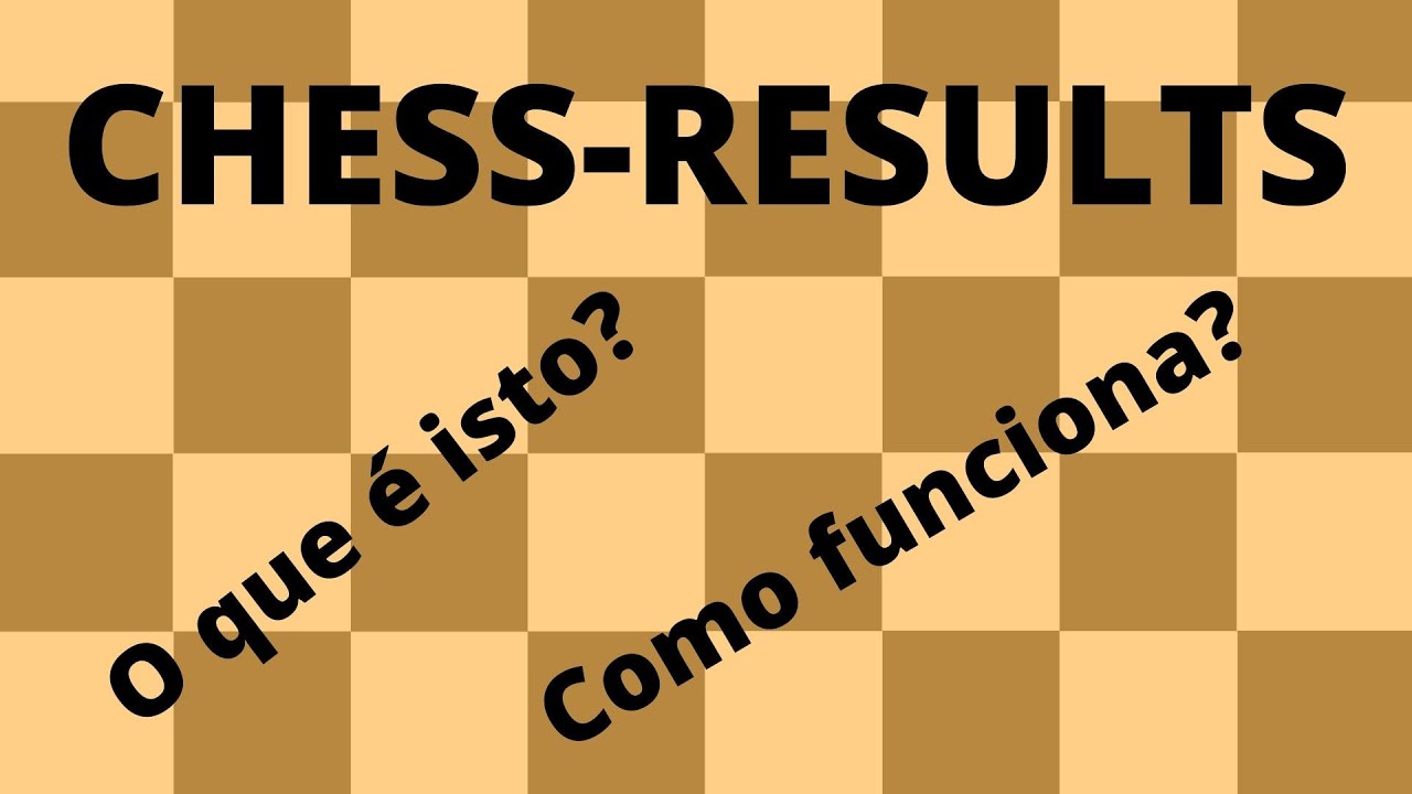 Chess results aprender a usar