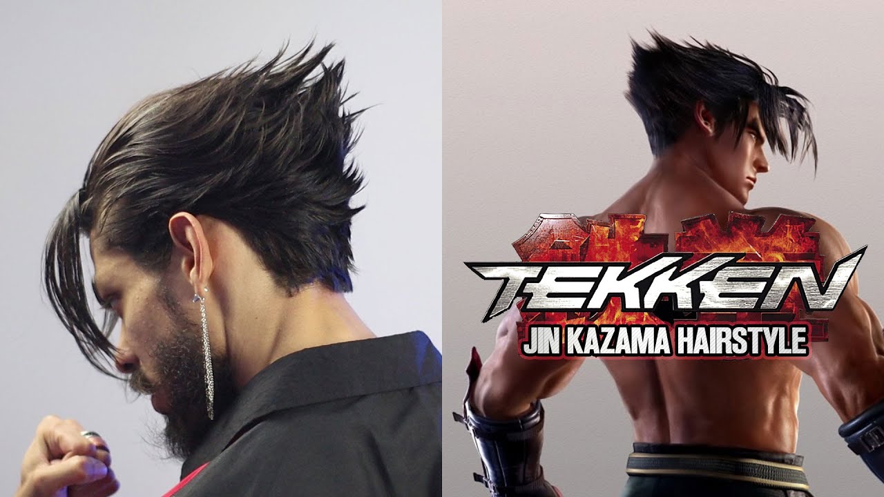 Jin Kazama TEKKEN Hairstyle