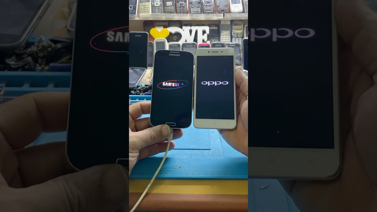 Samsung S4 Vs Oppo A37 startup Logo #samsung #mobile #smartphone #oppo #nostalgia #retro  #reels