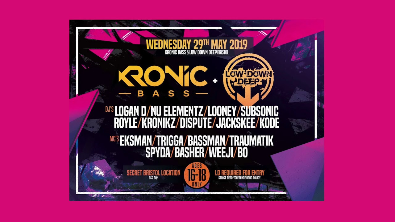 Mr Traumatik  Bassman & Dj Kronikz - Live  at Kronic Bass - Bristol