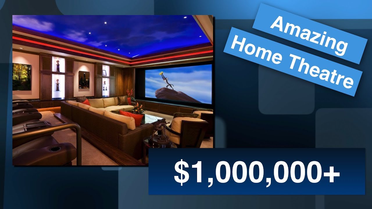 My ONE MILLION DOLLAR dream home theatre