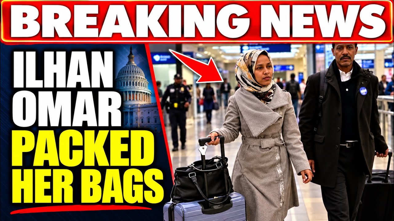 🚨'FLED THE COUNTRY' - Ilhan Omar's Husband Drops Bombshell