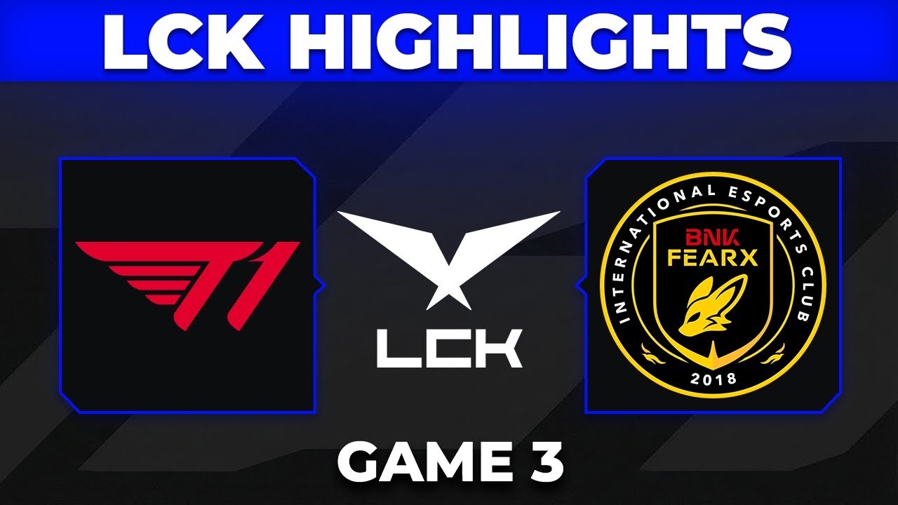 T1 vs BFX Highlights Game 3 | LCK Cup 2026 | T1 vs BNK FEARX by Onivia