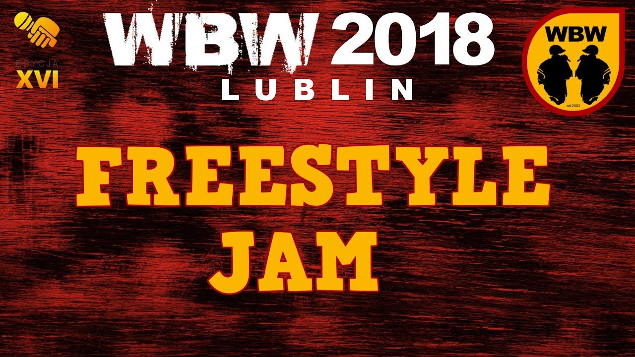 Jam z WBW 2018 Lublin 🎤 Koro, Q-Key, Sid, Iwo, Kałach, Luber, Seb, Pajczao