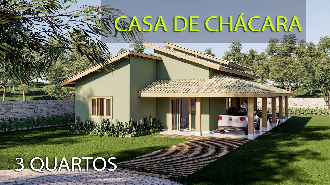 ✅ CASA DE TELHADO COLONIAL / PISCINA em L