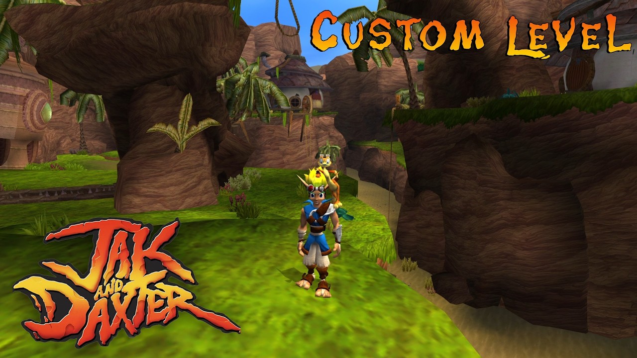 Jak & Daxter: The Precursor Legacy | Custom Level - Sandpit