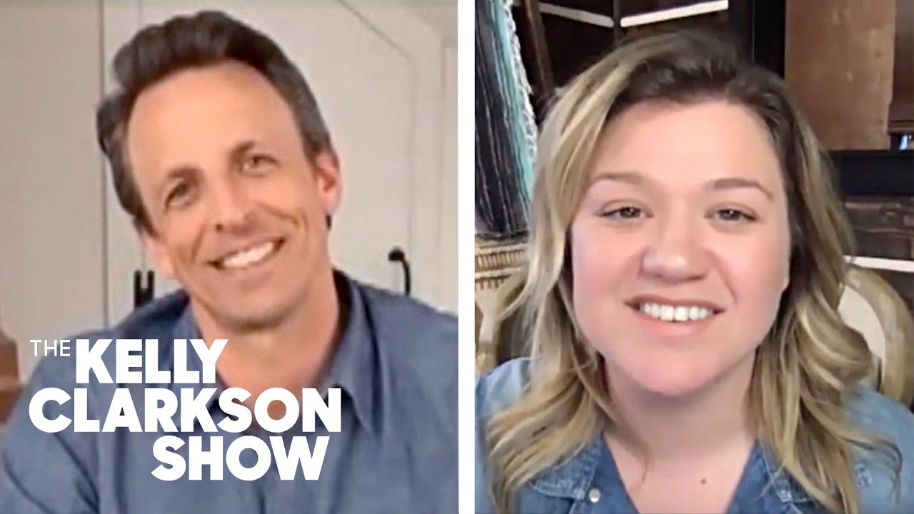 Seth Meyers And Kelly Answer Twitter's Most-Shared Quarantine Questions