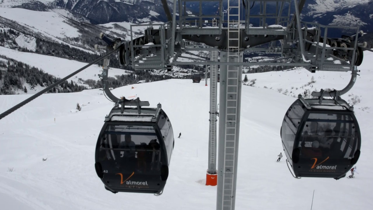 Visite de la Télécabine de Pierrafort à Valmorel