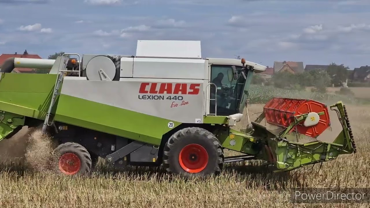Żniwa 2024 Koszenie Rzepaku | Claas Lexion 440 | 2x Ekopom | John deere 6630