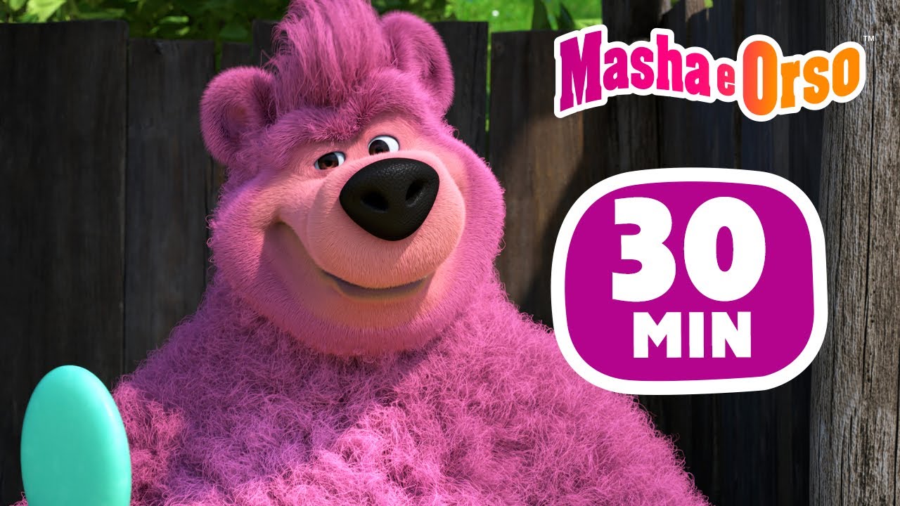 Masha e Orso 📺  Una bella strigliata 🚿🤔 Сollezione 48 🎬 30 min ⏰