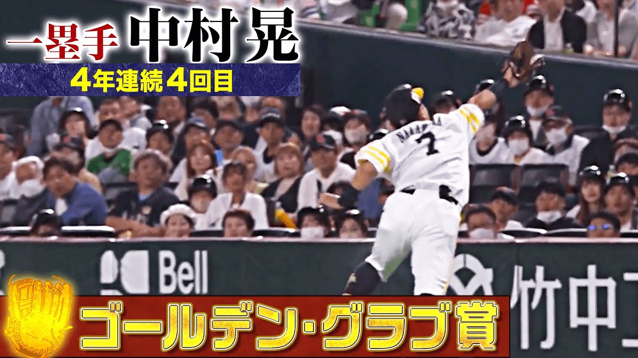 【GG賞】福岡ソフトバンク・中村晃 好プレー集【一塁手部門】