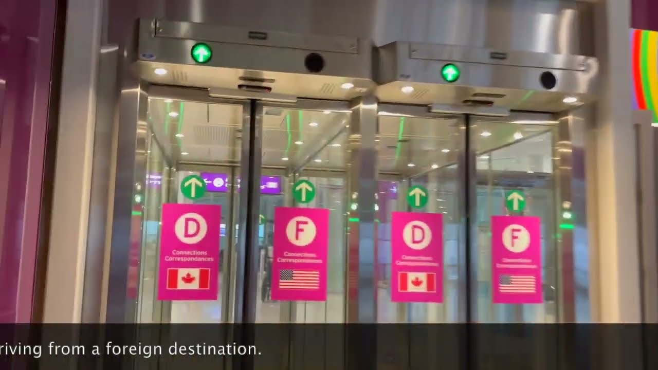 Toronto Pearson Airport Canada 🇨🇦 to USA 🇺🇸 connection - How to connect in Terminal 1