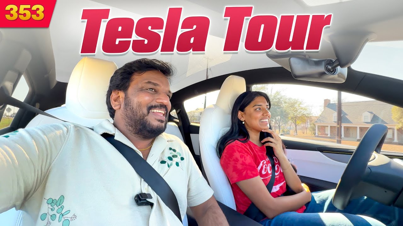 TESLA Car Tour 😍 | All Features | VAAS Family