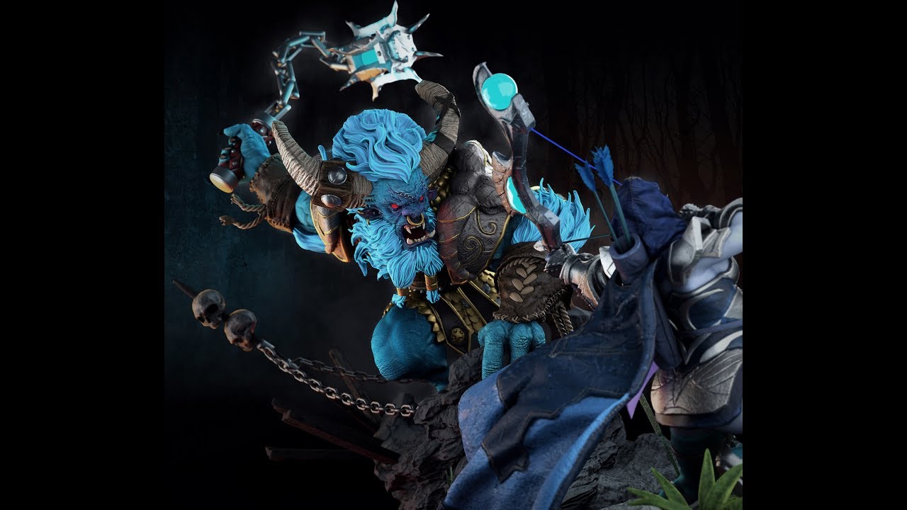 DOTA 2 Spirit Breaker NON STOP charges 7.22