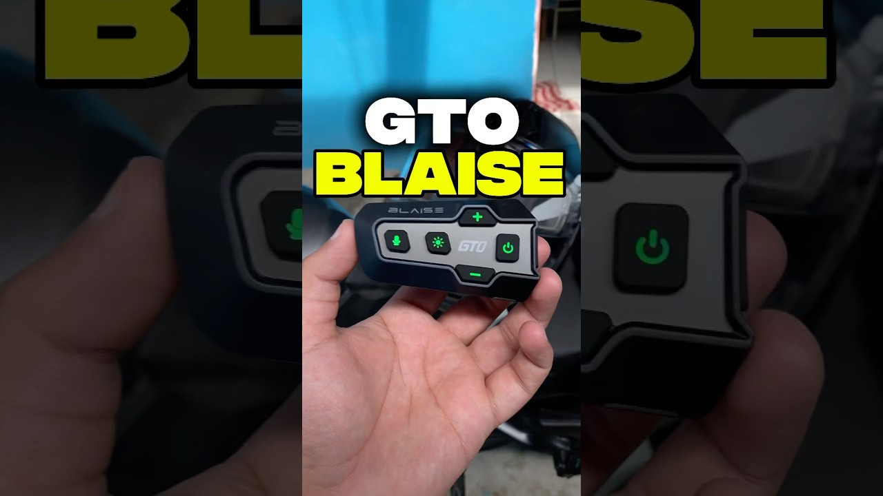 Mejor Intercomunicador para casco calidad Precio BLAISE GT! 🔥😱