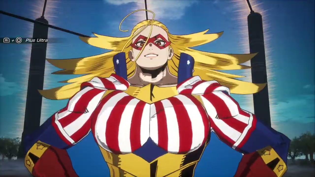 All Might & Stars and Stripes & Izuku Full Cowl 100% Vs Everyone MY HERO ACADEMIA: All's Justice