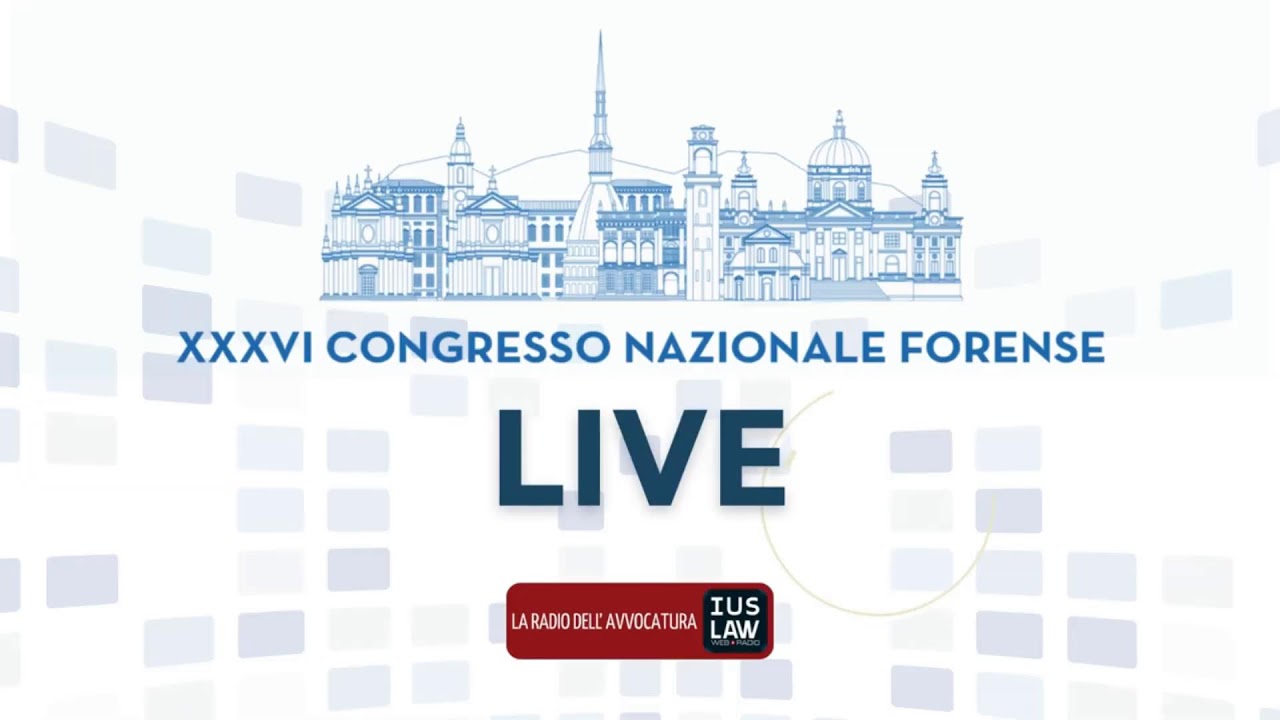 XXXVI Congresso Nazionale Forense - 18 ottobre - Avv.ti Nicola Gargano e Vincenzo Caprioli