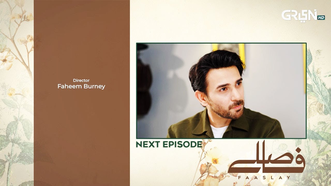 Faaslay Episode 13 (Teaser) 28th December 2025 | Ali Ansari - Saboor Aly | Green TV Entertainment